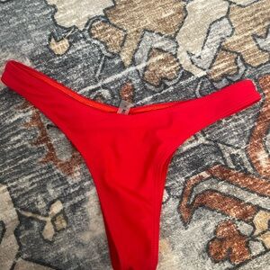 Red Women's Swim Bottom